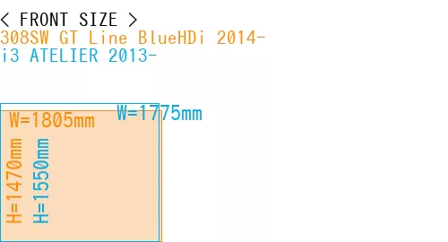 #308SW GT Line BlueHDi 2014- + i3 ATELIER 2013-